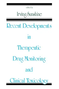 Recent Developments in Therapeutic Drug Monitoring and Clinical Toxicology_cover