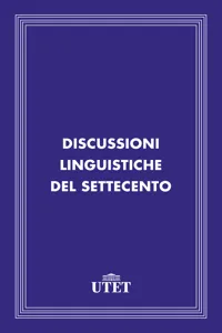 Discussioni linguistiche del Settecento_cover