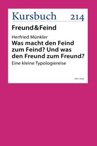 Was macht den Feind zum Feind? Und was den Freund zum Freund?_cover