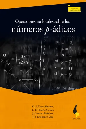 Operadores no locales sobre los números p-ádicos