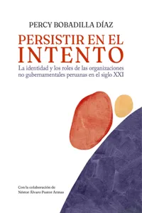 Persistir en el intento. La identidad y los roles de las organizaciones no gubernamentales peruanas en el siglo XXI_cover