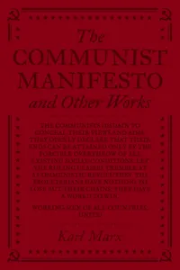 The Communist Manifesto and Other Works_cover