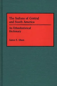 The Indians of Central and South America_cover