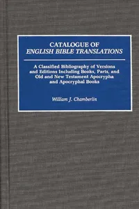 Catalogue of English Bible Translations_cover