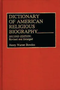 Dictionary of American Religious Biography_cover