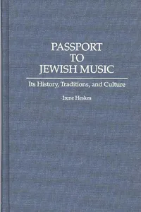 Passport to Jewish Music_cover