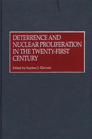 Deterrence and Nuclear Proliferation in the Twenty-First Century