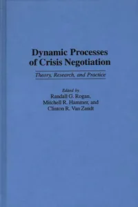 Dynamic Processes of Crisis Negotiation_cover