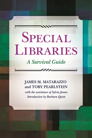 Special Libraries