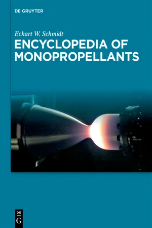 Encyclopedia of Monopropellants