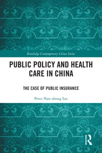 Public Policy and Health Care in China_cover