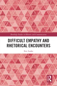 Difficult Empathy and Rhetorical Encounters_cover