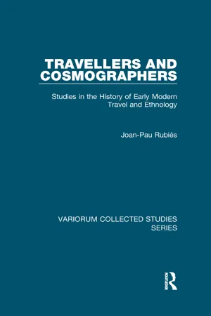 Travellers and Cosmographers