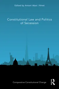 Constitutional Law and Politics of Secession_cover