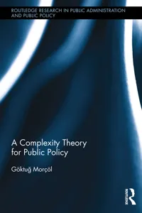 A Complexity Theory for Public Policy_cover