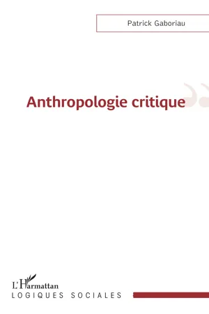 Anthropologie critique