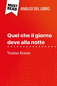 Quel che il giorno deve alla notte di Yasmina Khadra_cover