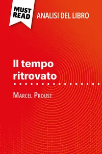 Il tempo ritrovato di Marcel Proust_cover