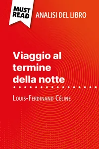 Viaggio al termine della notte di Louis-Ferdinand Céline_cover