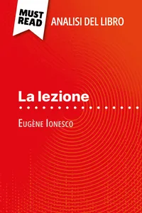 La lezione di Eugène Ionesco_cover