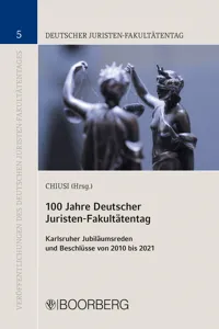 100 Jahre Deutscher Juristen-Fakultätentag_cover