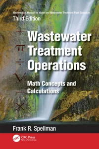 Mathematics Manual for Water and Wastewater Treatment Plant Operators: Wastewater Treatment Operations_cover