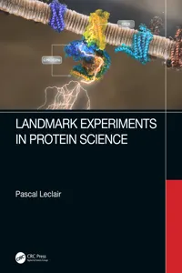 Landmark Experiments in Protein Science_cover