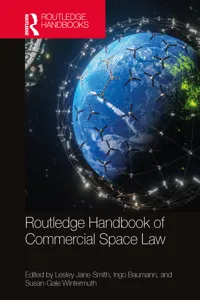 Routledge Handbook of Commercial Space Law_cover