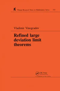 Refined Large Deviation Limit Theorems_cover