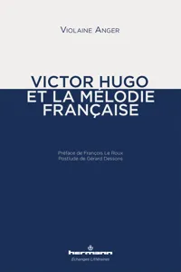 Victor Hugo et la mélodie française_cover