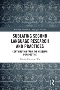 Sublating Second Language Research and Practices_cover