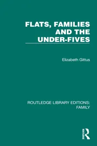 Flats, Families and the Under-Fives_cover