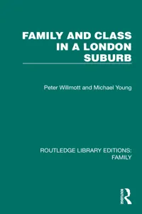 Family and Class in a London Suburb_cover