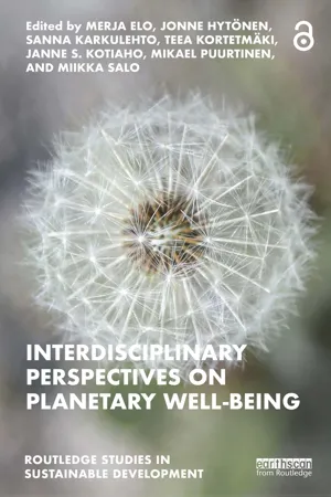 Interdisciplinary Perspectives on Planetary Well-Being