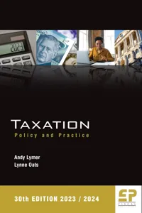 Taxation: Policy and Practice 30th edition_cover