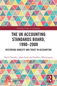 The UK Accounting Standards Board, 1990-2000_cover