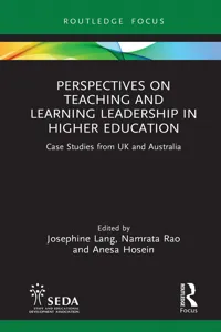 Perspectives on Teaching and Learning Leadership in Higher Education_cover