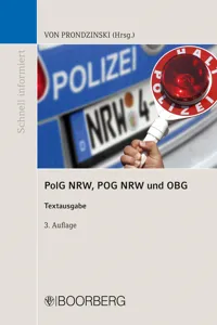 PolG NRW, POG NRW und OBG_cover