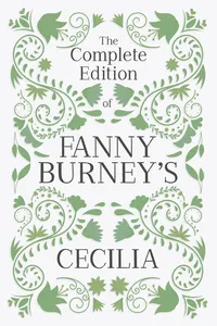 The Complete Edition of Fanny Burney's Cecilia_cover