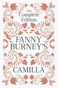 The Complete Edition of Fanny Burney's Camilla_cover