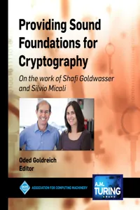 Providing Sound Foundations for Cryptography_cover