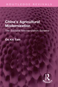 China's Agricultural Modernization_cover