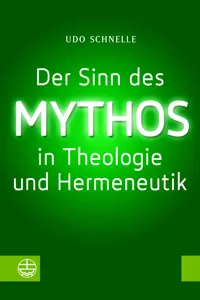 Der Sinn des Mythos in Theologie und Hermeneutik_cover