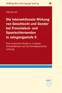 Die intersektionale Wirkung von Geschlecht und Gender bei Französisch- und Spanischlernenden in Jahrgangsstufe 9_cover