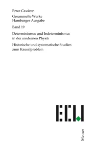 Determinismus und Indeterminismus in der modernen Physik_cover