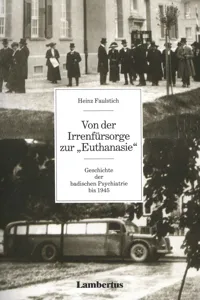 Von der Irrenfürsorge zur Euthanasie_cover