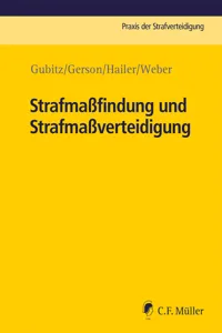 Strafmaßfindung und Strafmaßverteidigung_cover