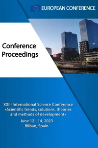 SCIENTIFIC TRENDS, SOLUTIONS, THEORIES AND METHODS OF DEVELOPMENT_cover