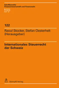 Internationales Steuerrecht der Schweiz_cover