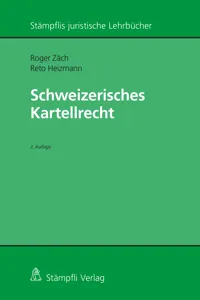 Schweizerisches Kartellrecht_cover